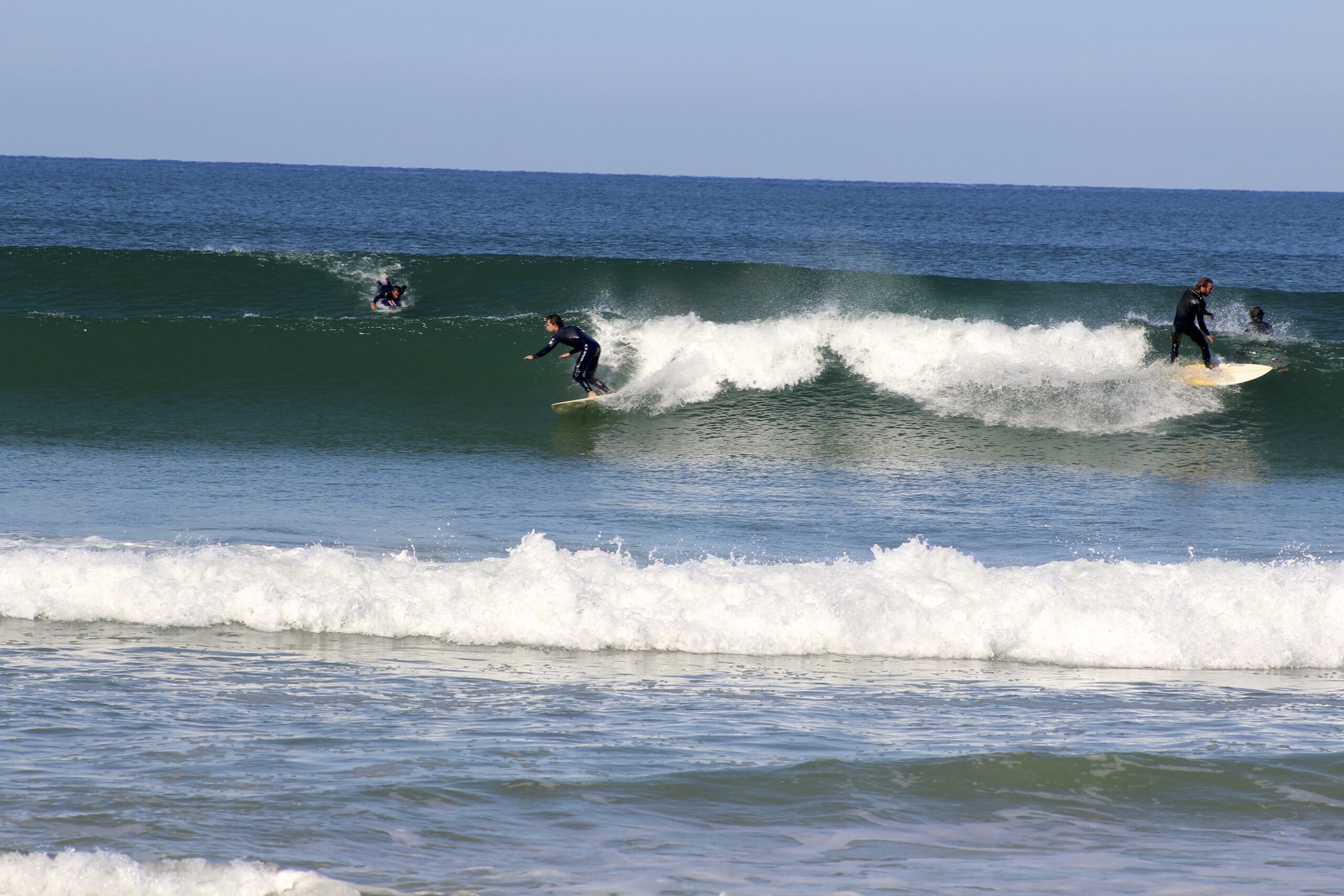 Sunset over Hossegor beach